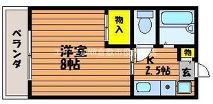 コンフォルト福井の物件間取画像